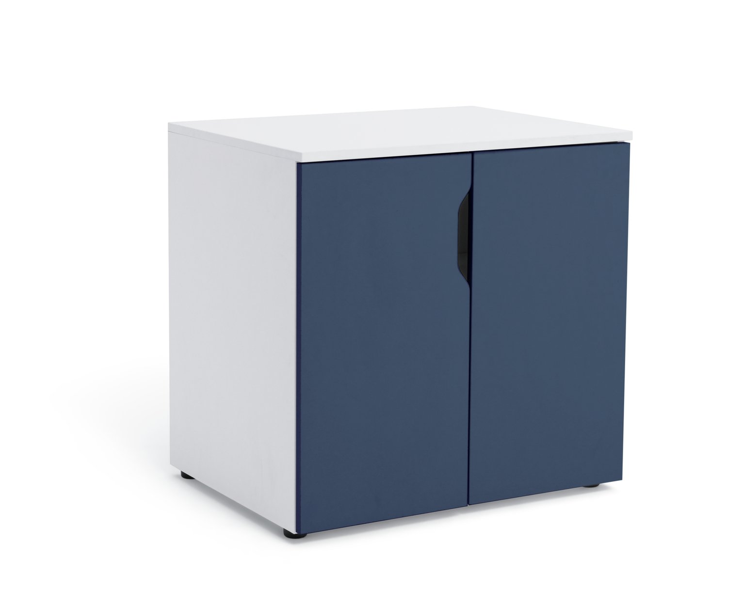 Habitat Pod 2 Door Cabinet - Blue