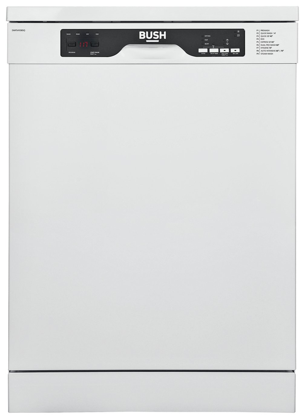 Bush best sale dishwasher bfsnb12w