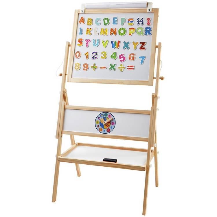Chad Valley Double Sided Wooden Easel 0