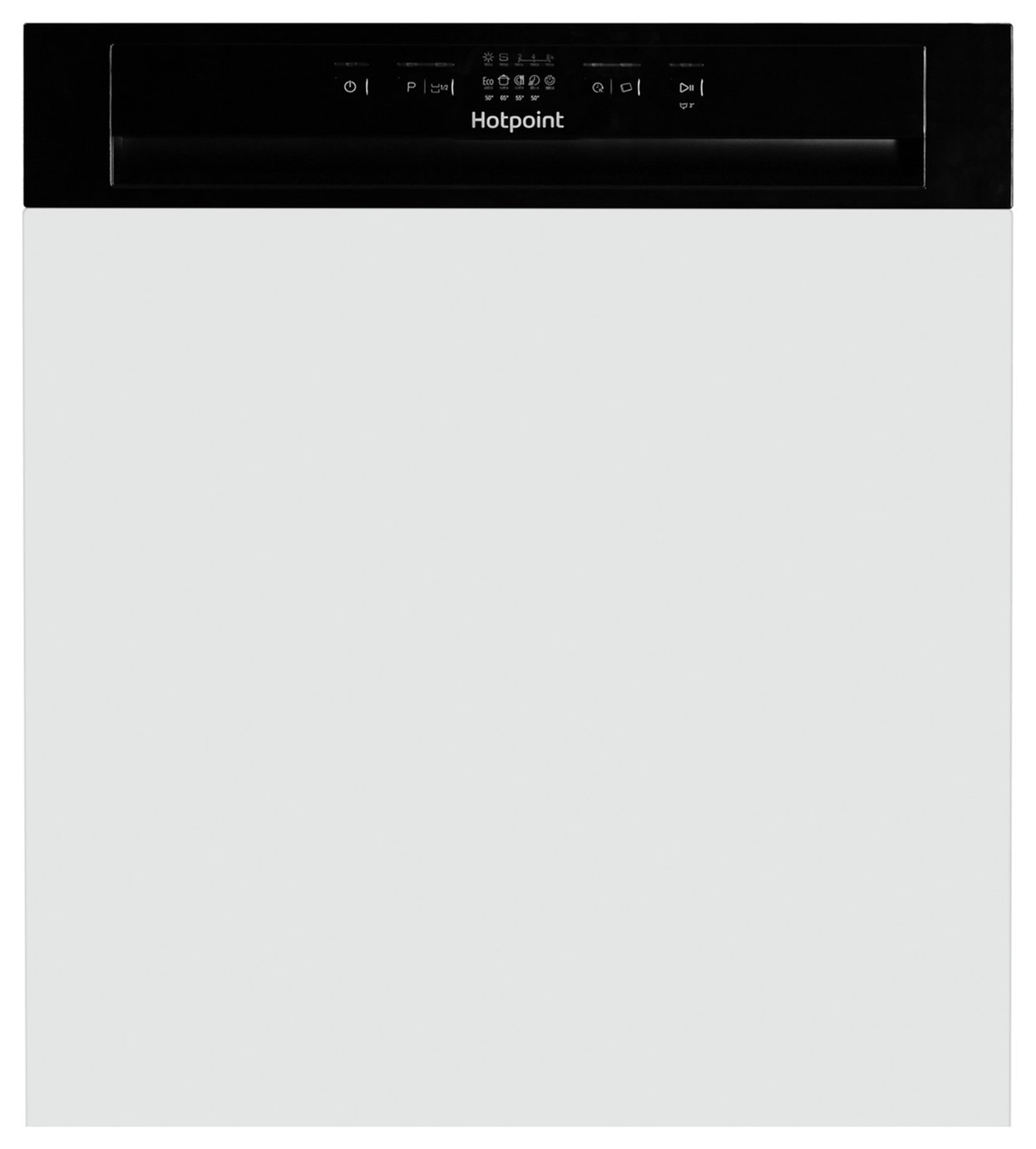 Hotpoint HBC2B19UK Full Size Integrated Dishwasher - Black