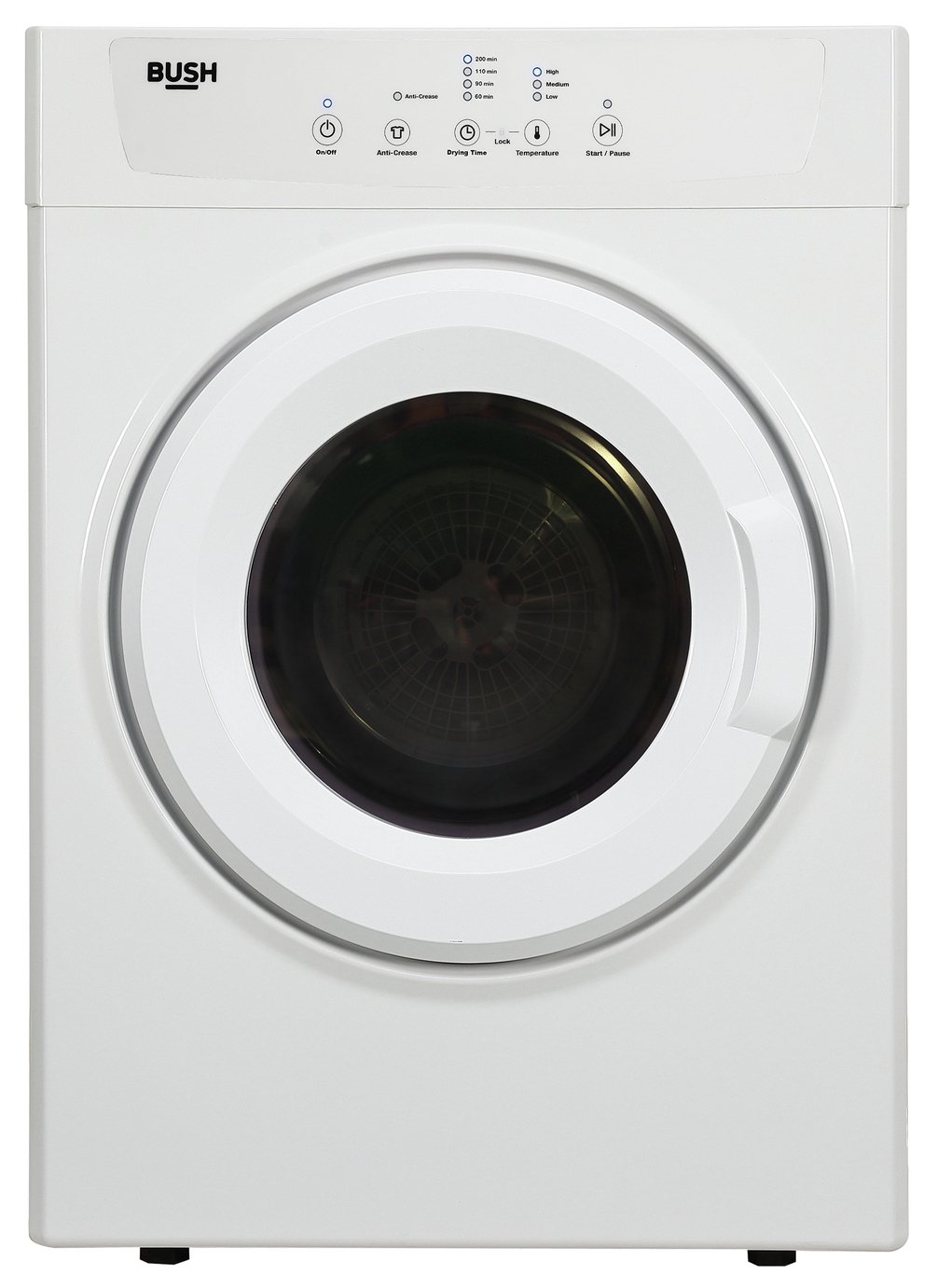 Bush TDV7NBW 7KG Vented Tumble Dryer White (9213939) Argos Price