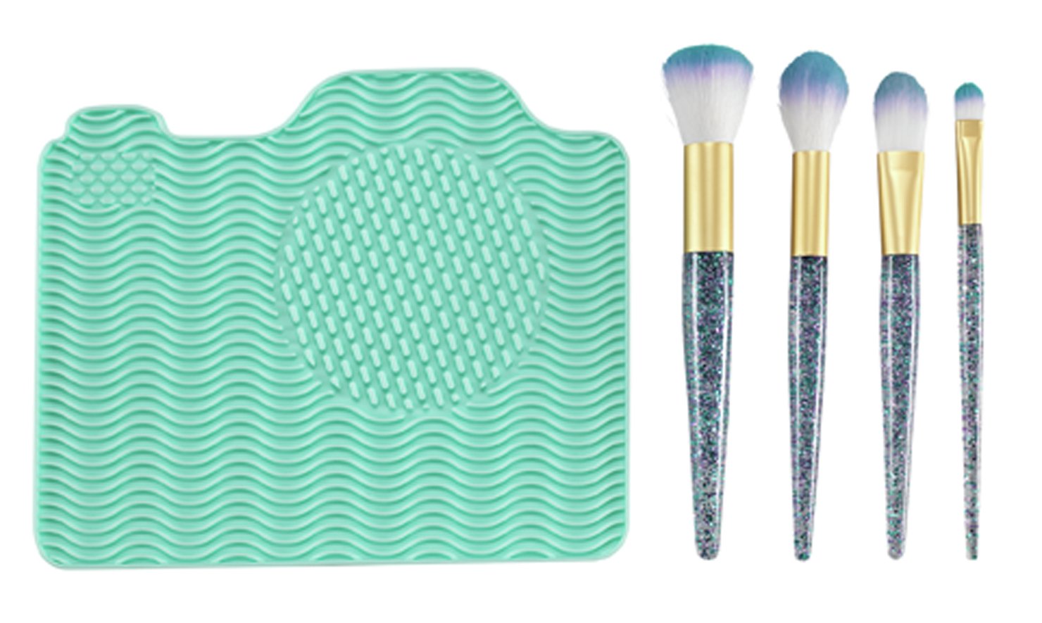 Doin it for the Gram Makeup Brushes & Cleaning Pad Set