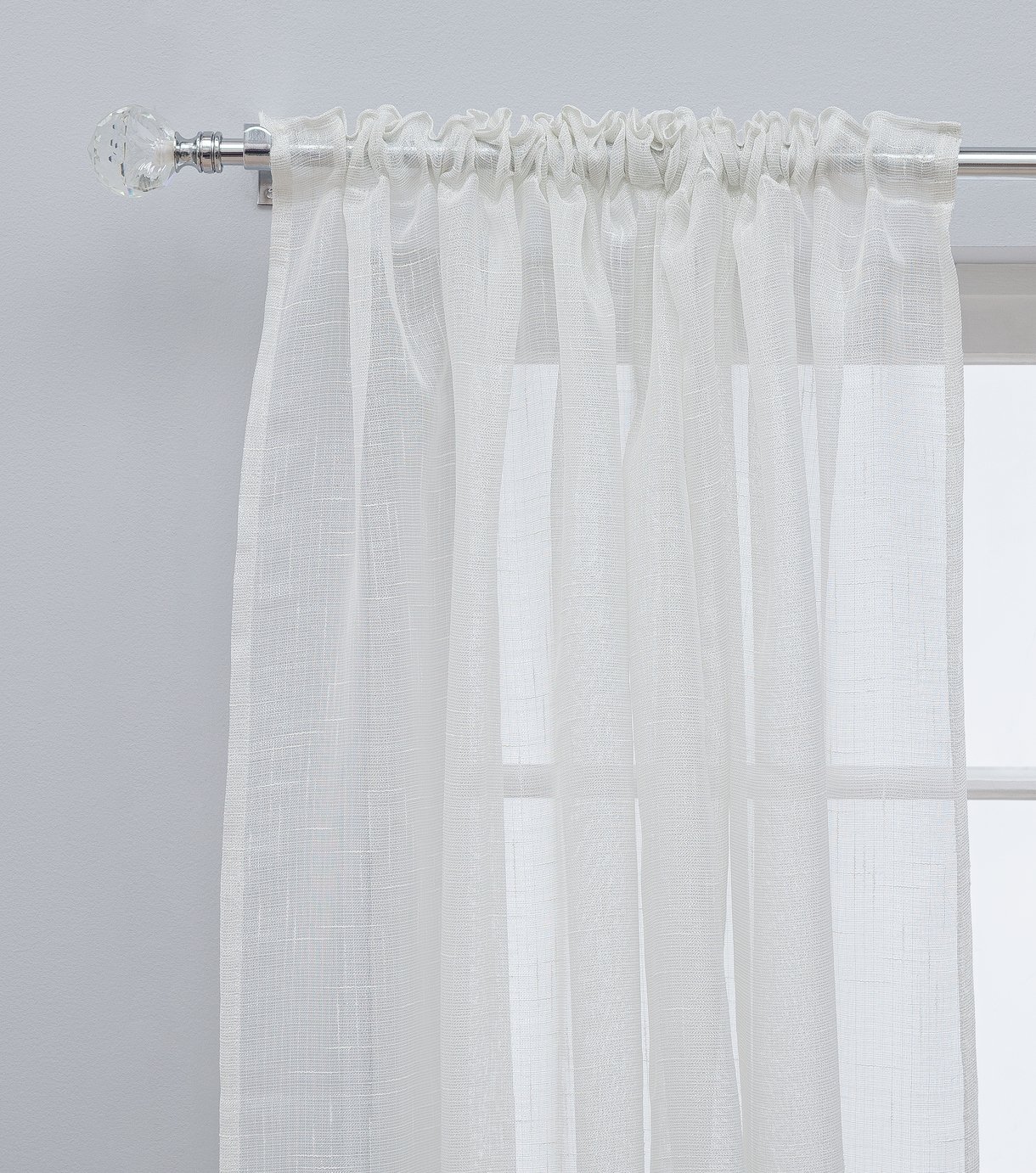 Argos Home Lurex Voile Curtain Panel Review