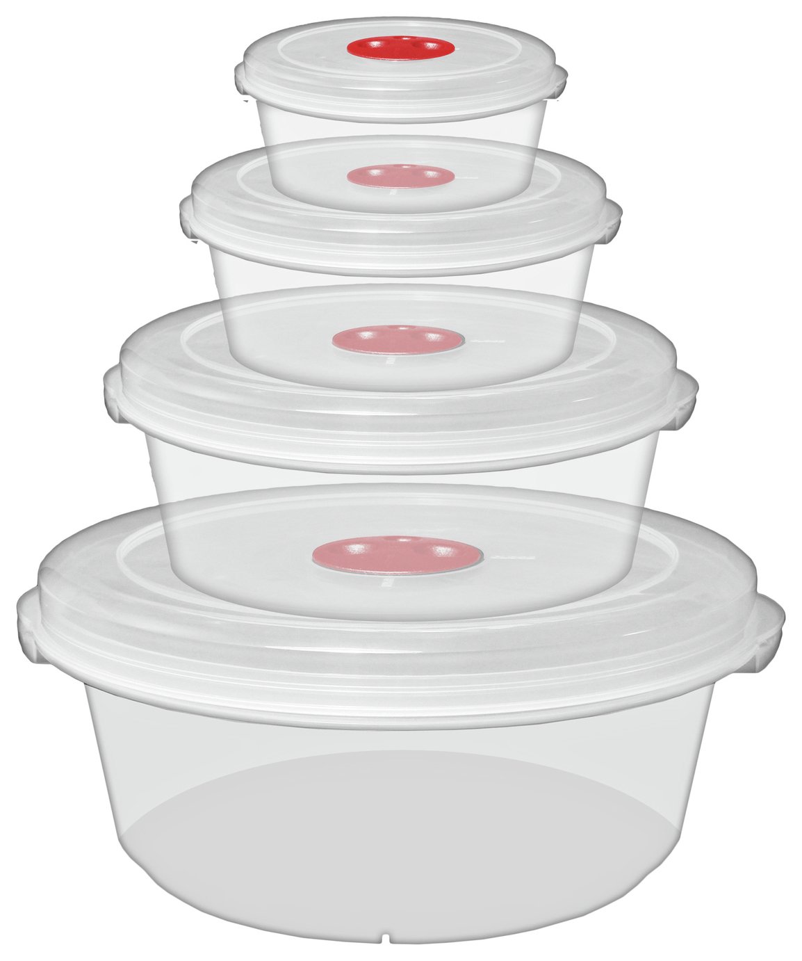 Argos Home Set of 4 Microwave Food Containers