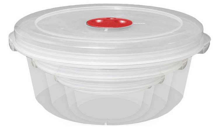 Buy Argos Home Set of 4 Microwave Food Containers | Microwave cookware ...