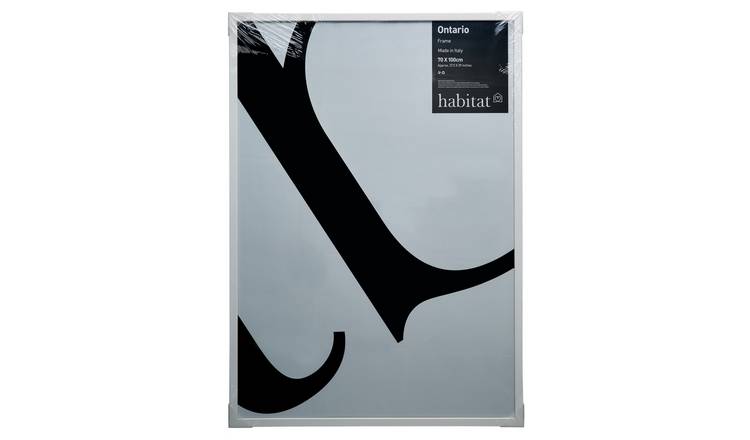 Habitat Ontario Picture Frame - White - 103x73cm