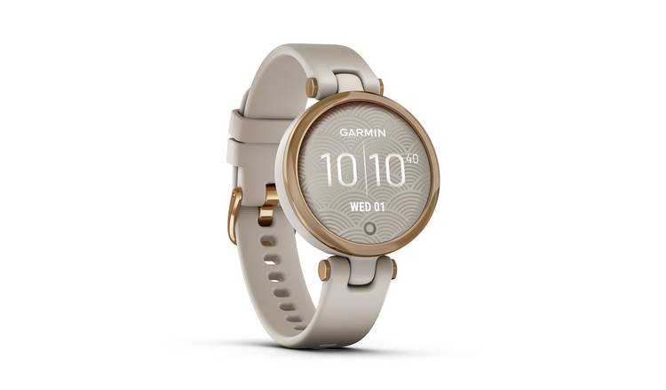 Garmin Lily Sport Edition Smart Watch - Rose Gold/Light Sand