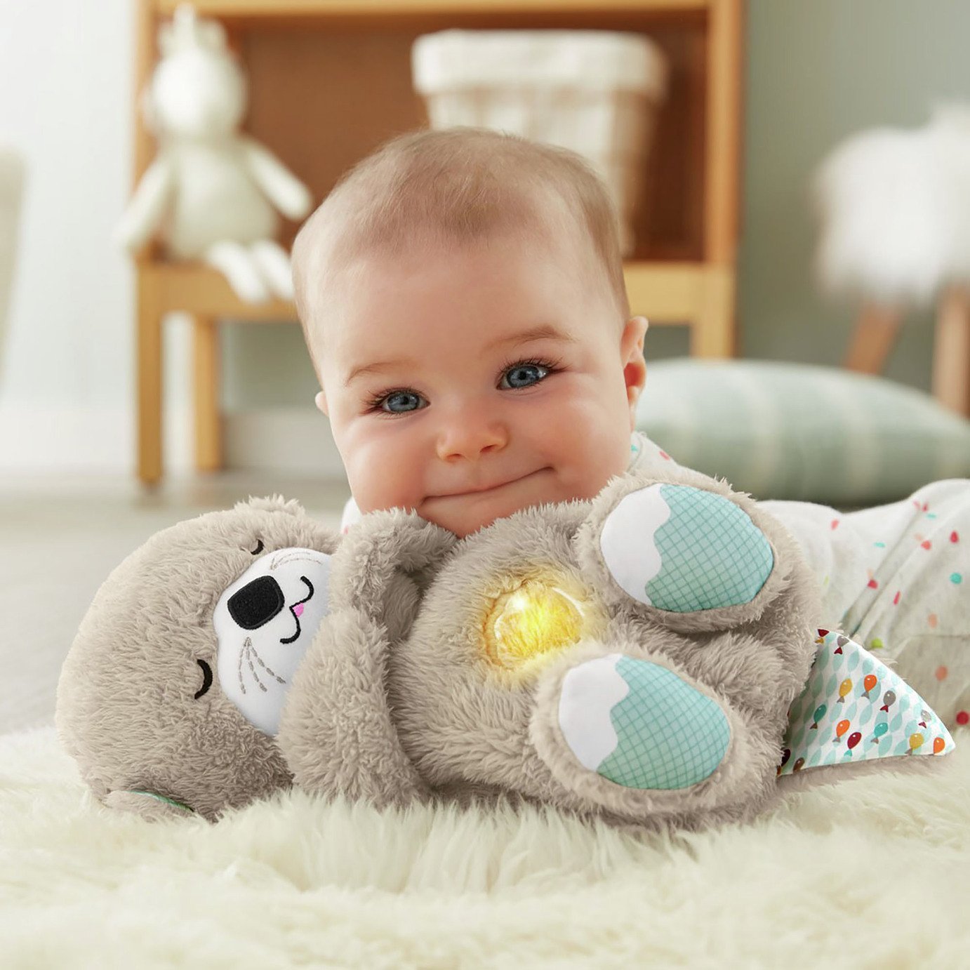 Fisher-Price Soothe 'n Snuggle Otter Baby Toy