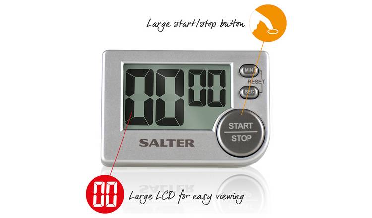 Buy Salter Big Button Electronic Timer | Kitchen utensils | Argos