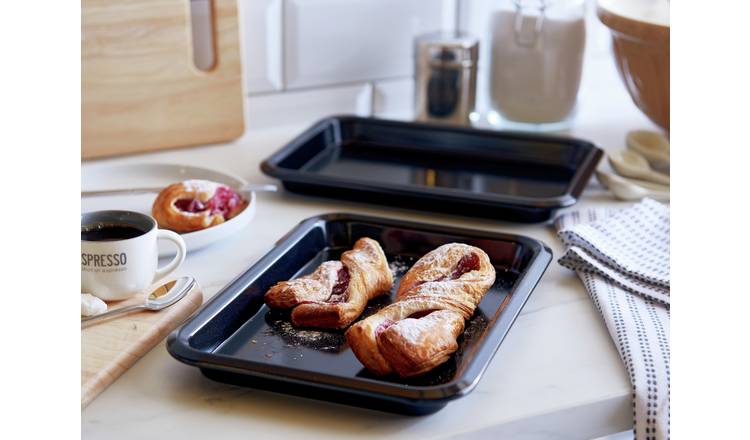 Buy Argos Home 2 Piece Teflon Non Stick Oven Tray Set, Bakeware