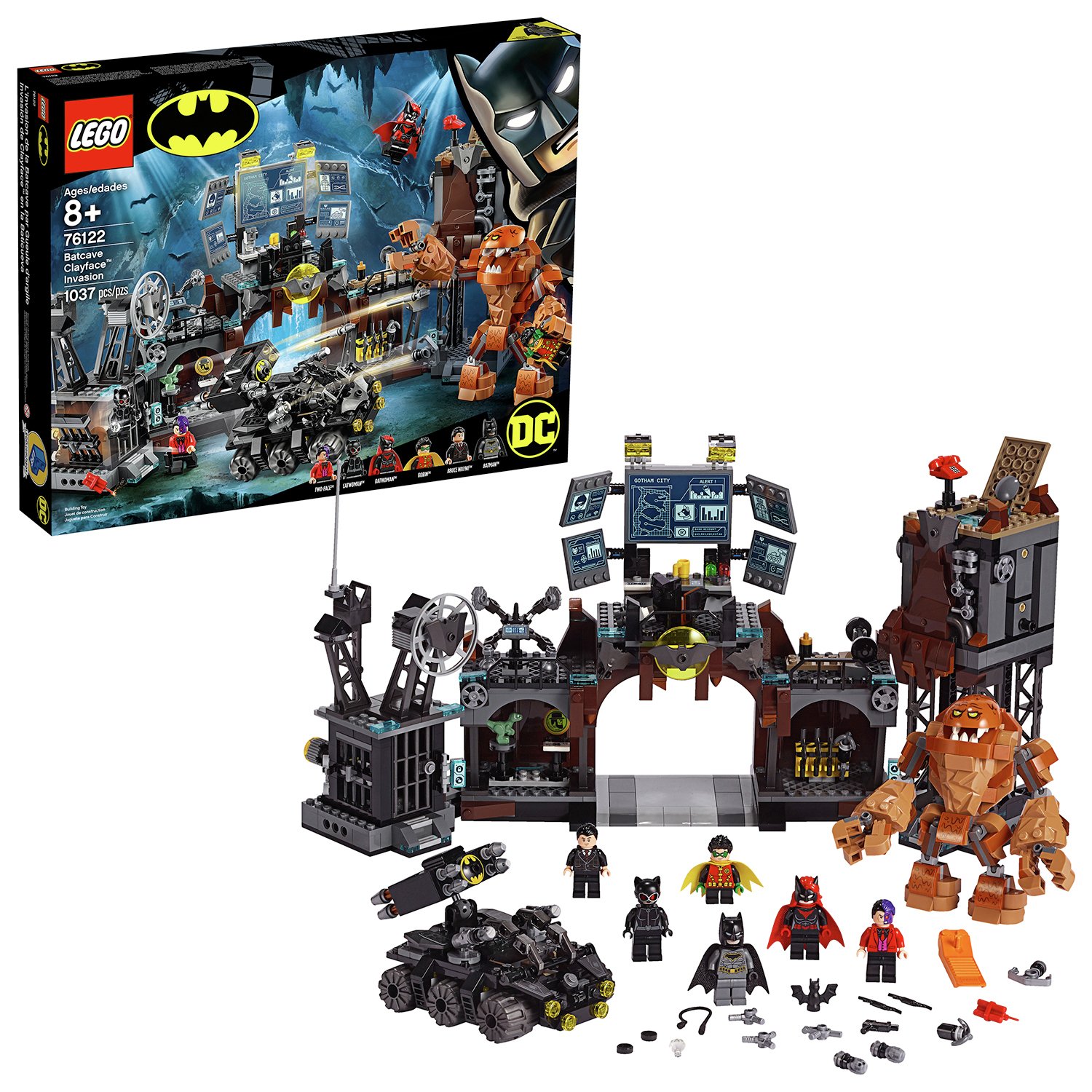 LEGO Super Heroes Batman's The Batcave Playset - 76122