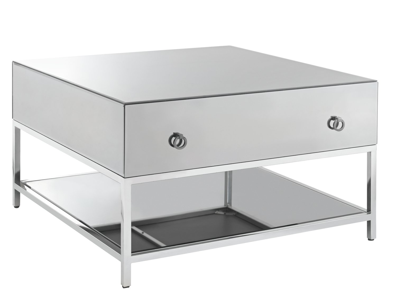 Argos Home Bianco Smoked Mirror Coffee Table