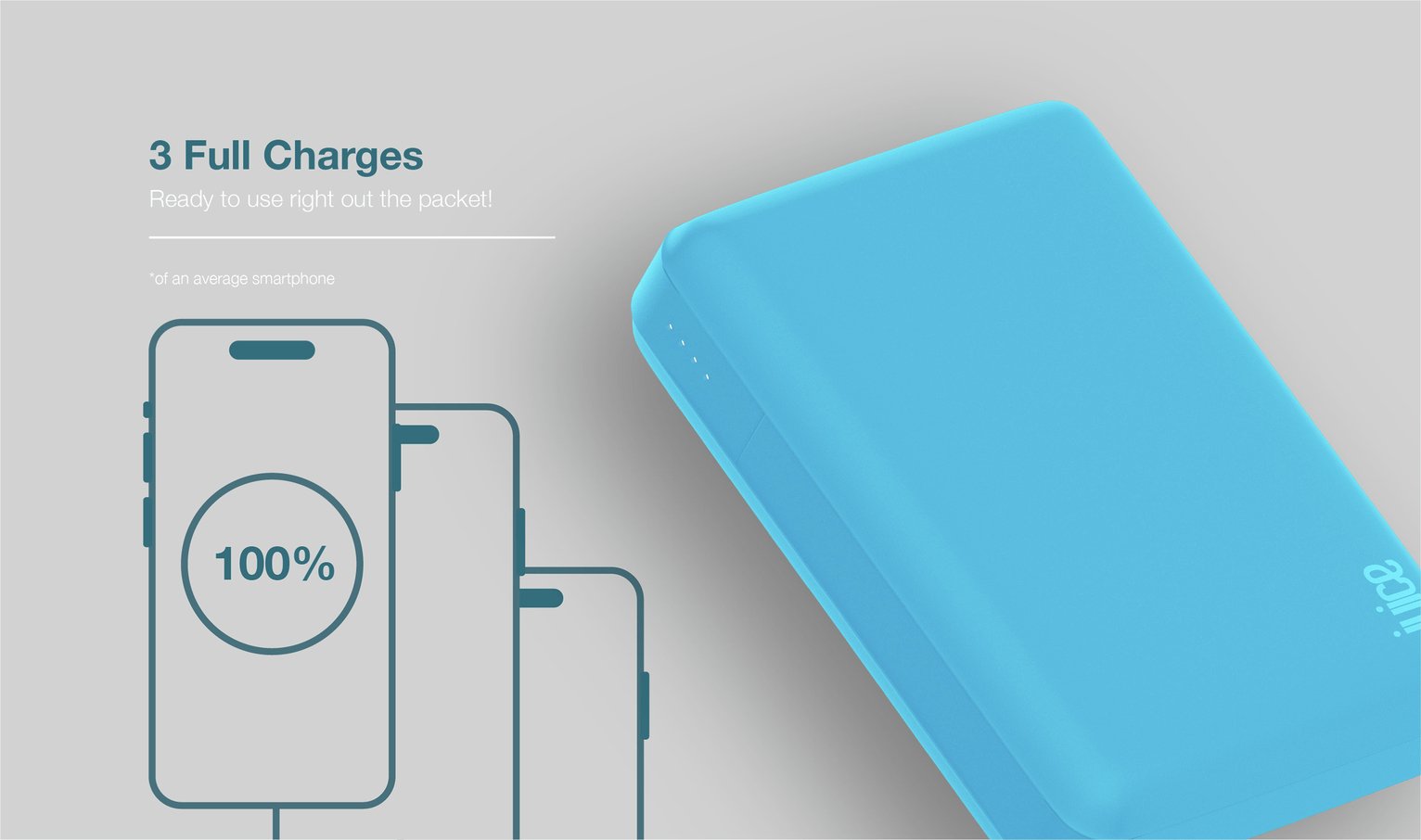 Juice 3 Power Bank Blue 10000mAh Reviews Updated April 2023