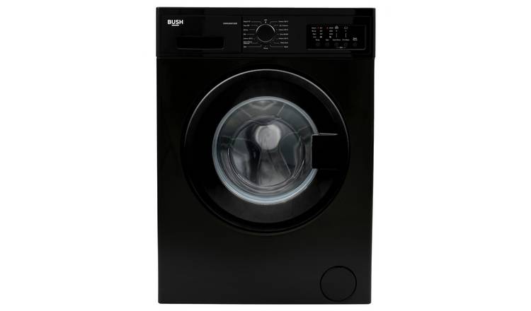 Bush WMSAE912EB 9KG 1200 Spin Washing Machine - Black