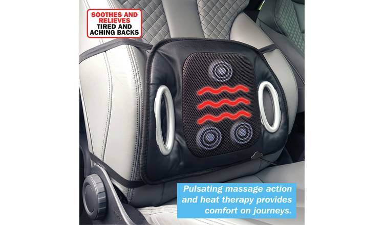 Streetwize 12V Heated Car Seat Cushion With Lumbar Support 