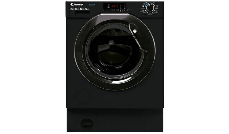 Candy CBW 49D1BBE-80 9KG Integrated Washing Machine - Black