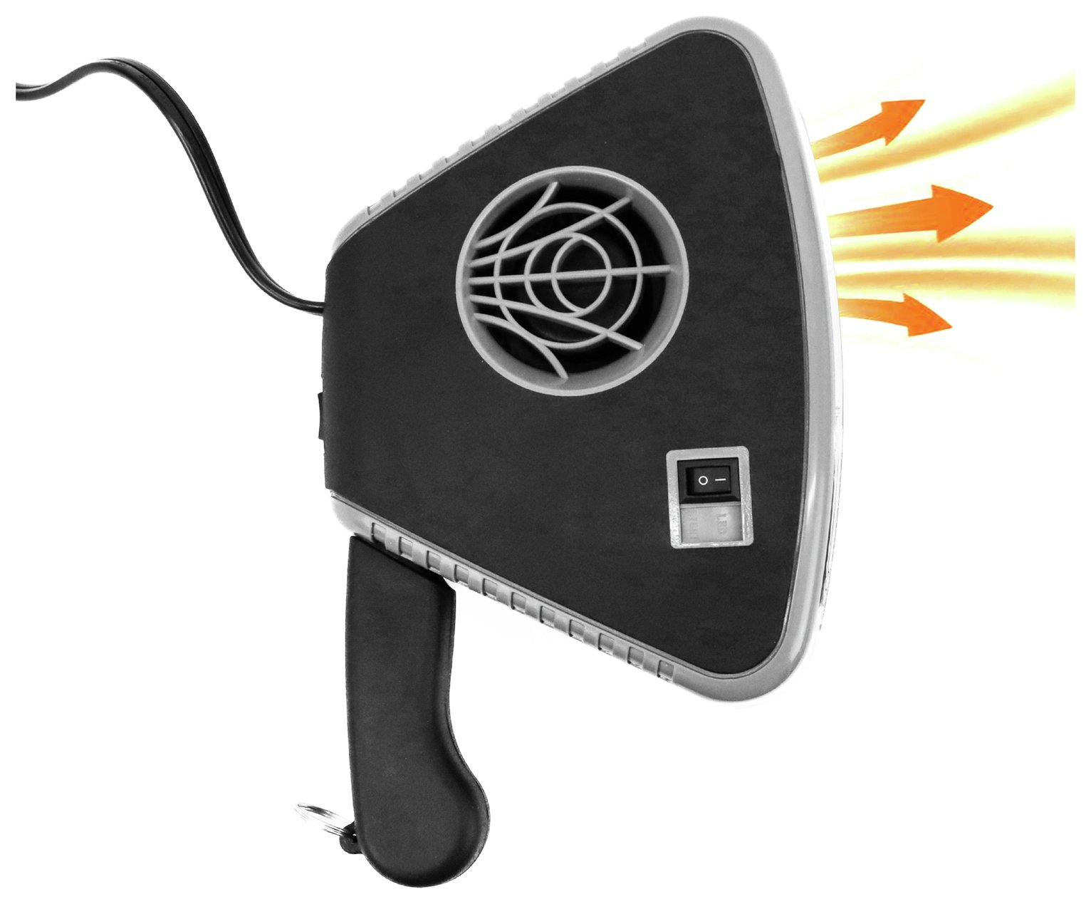 Streetwize 12V In-Car Auto Warm Fan Heater with LED Light