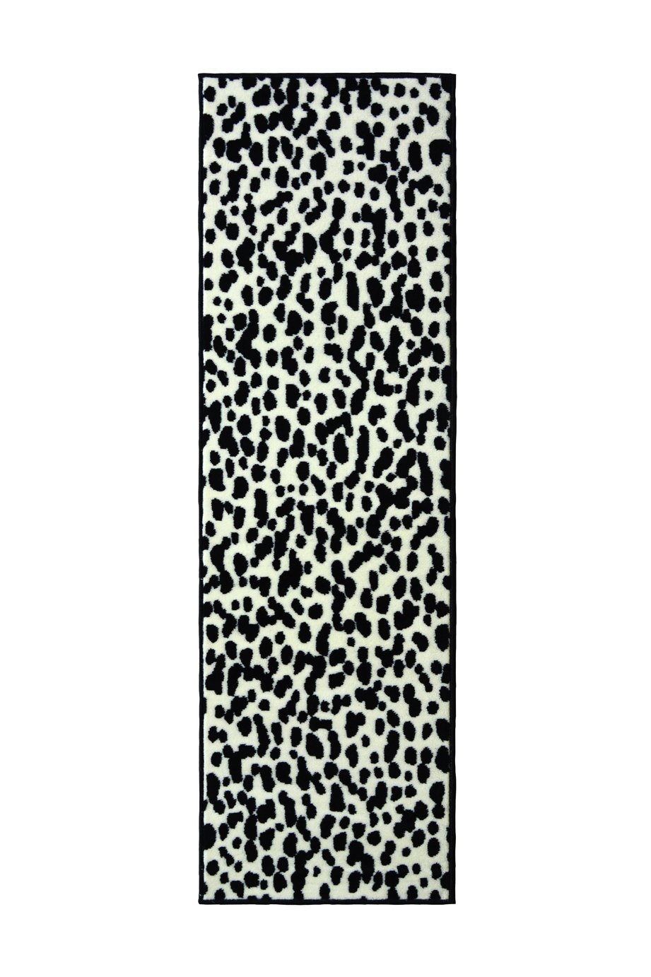 Homemaker Dalmatian Runner - 67x200cm - Black and White