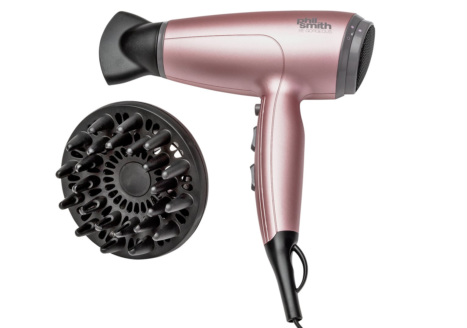 Phil Smith Lightweight Hair Dryer with Diffuser