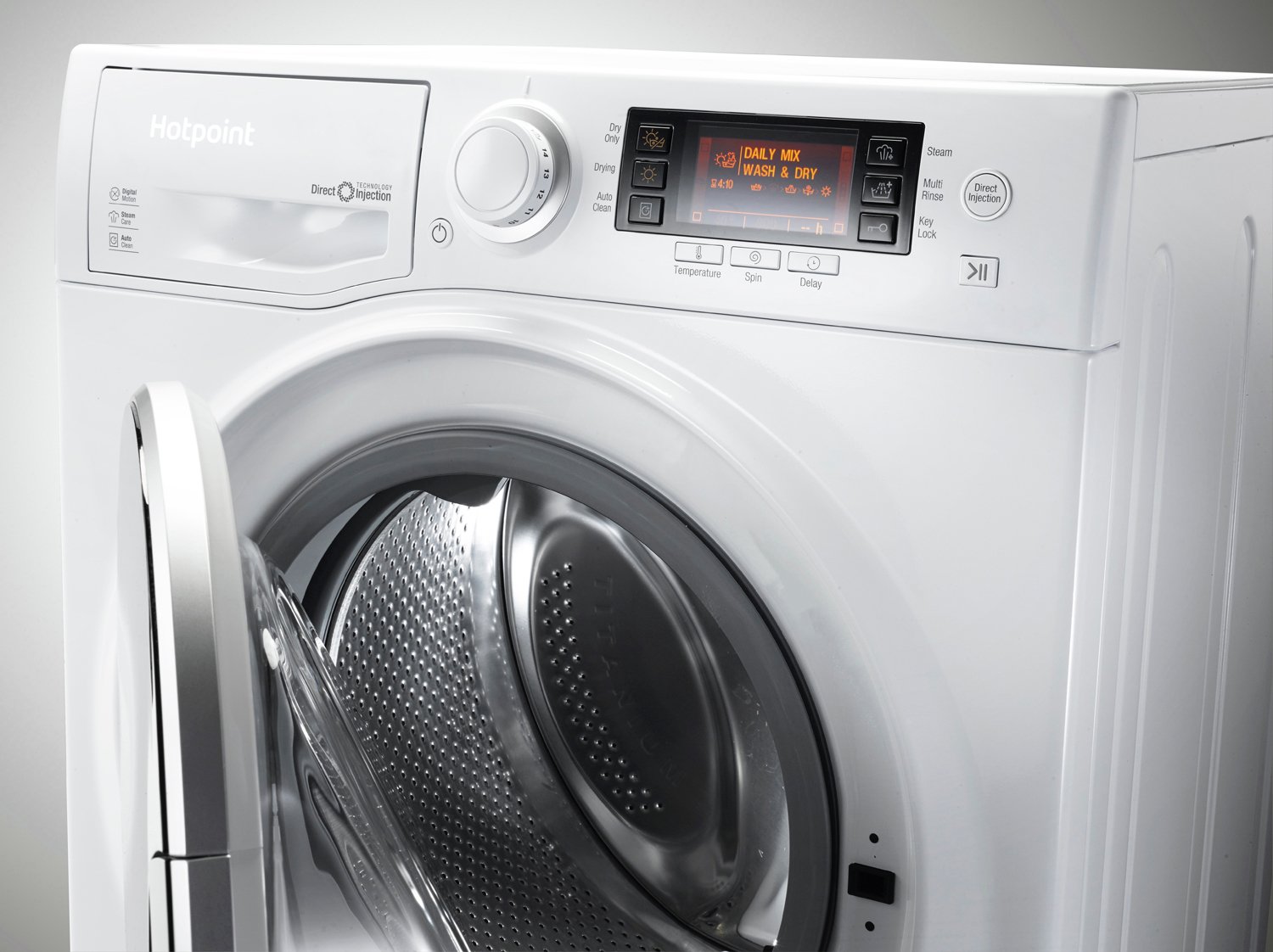 Hotpoint RD1076JD 10KG / 7KG 1600 Spin Washer Dryer Review