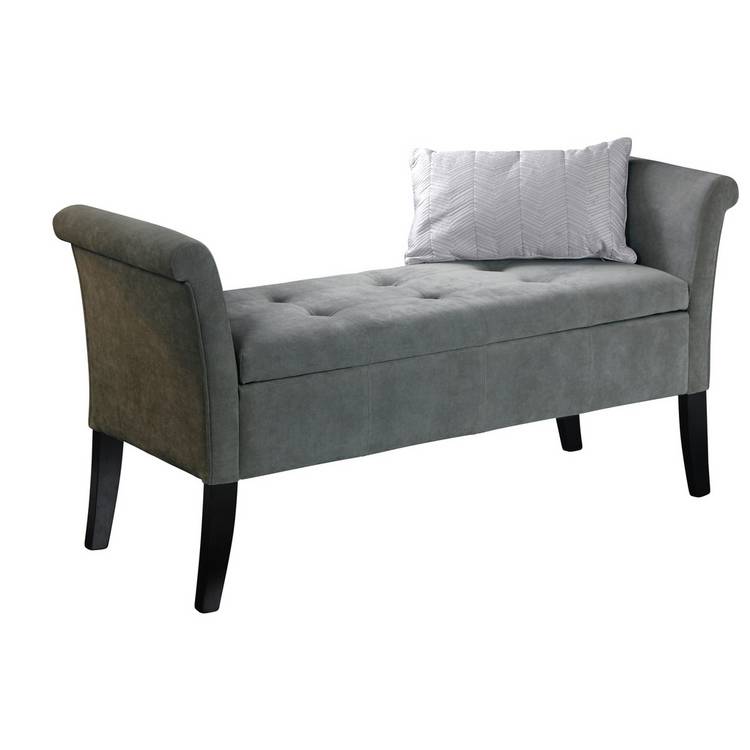 GFW Balmoral Window Fabric Seat - Grey 0