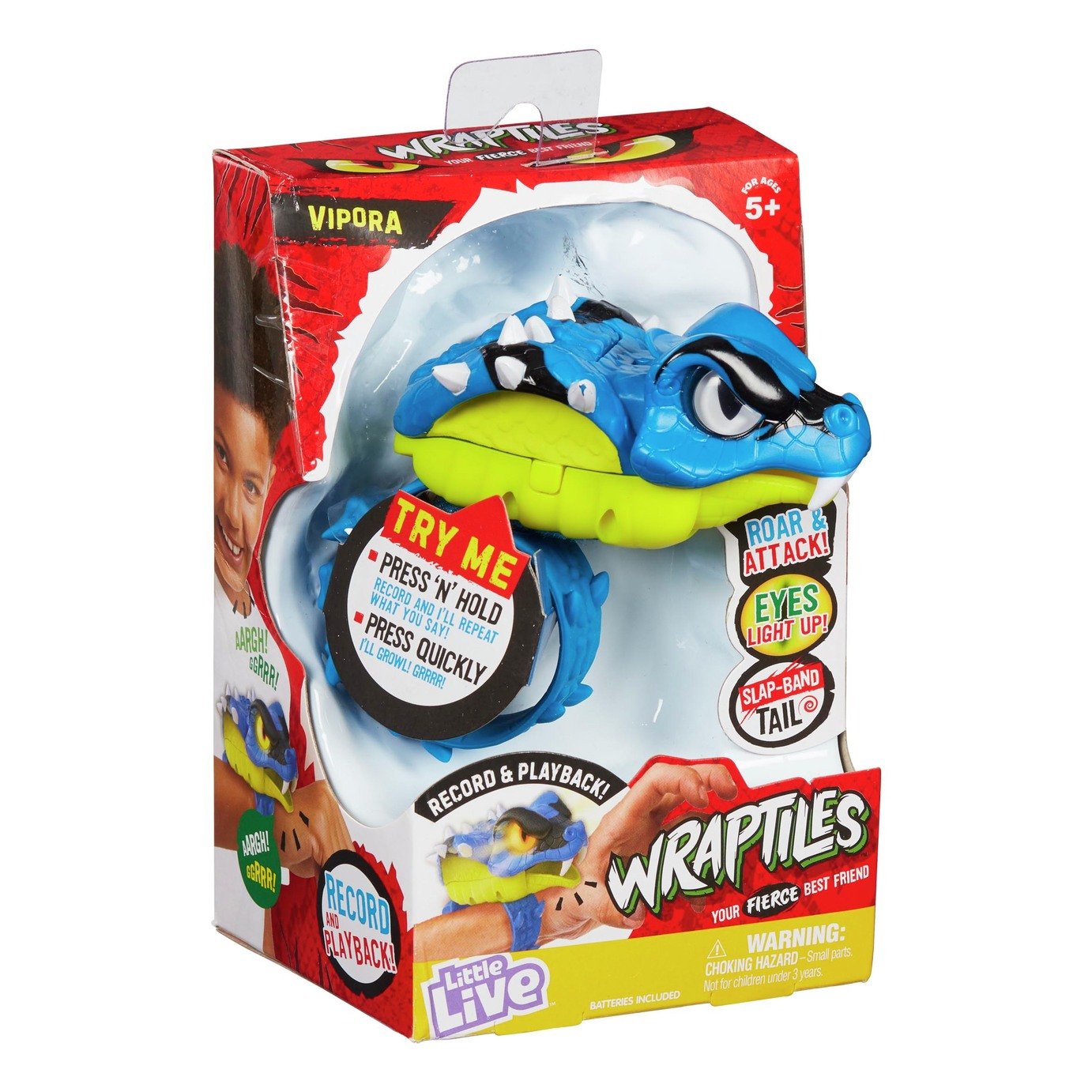 Little Live Pets Wraptiles Vipora Figure Review