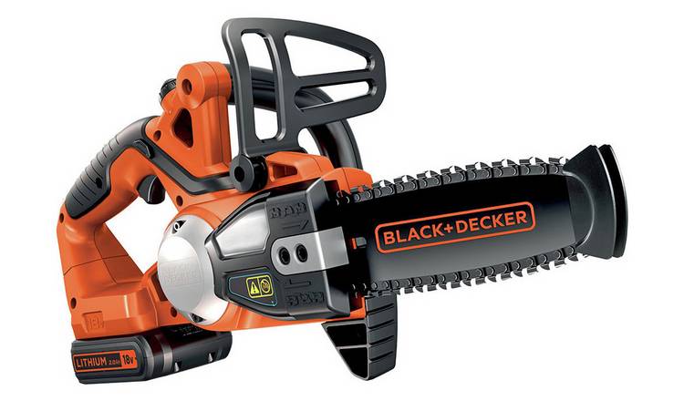 Black and decker cordless chainsaw online oil