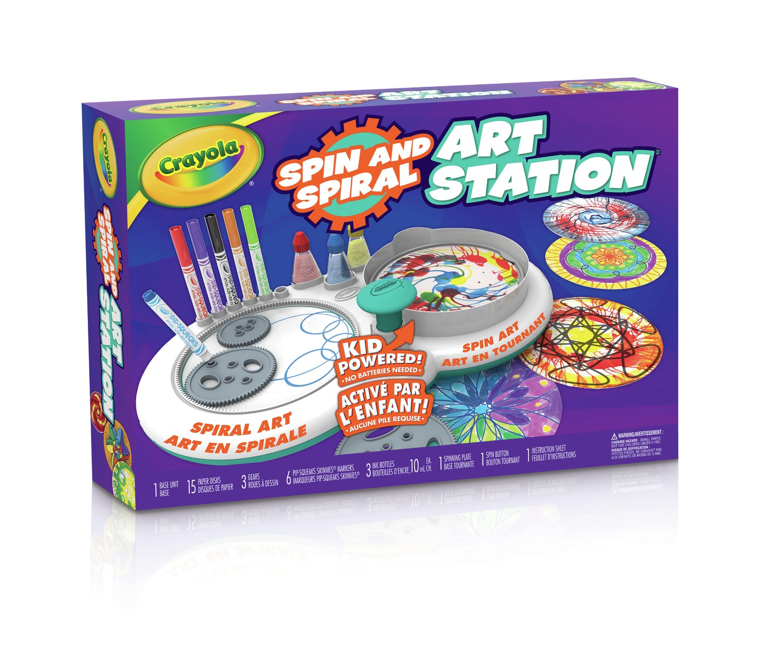 Crayola Spin N Spiral Art Station Review