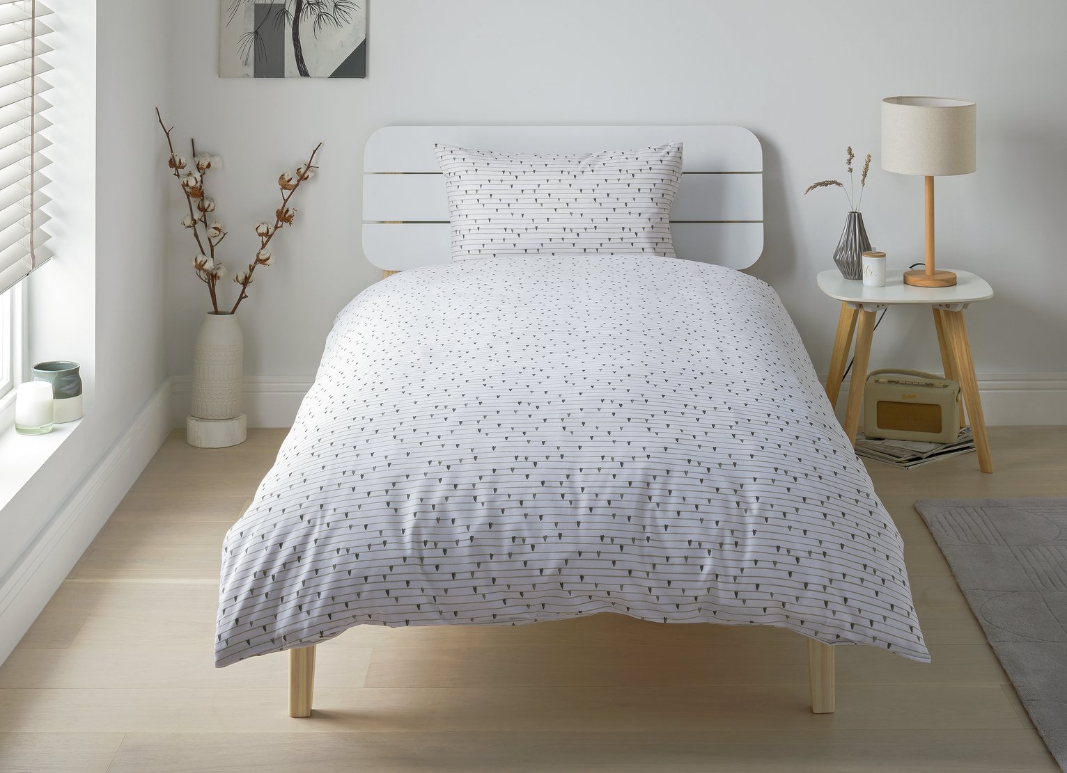 Argos Home Single Heart Bedding Set Review