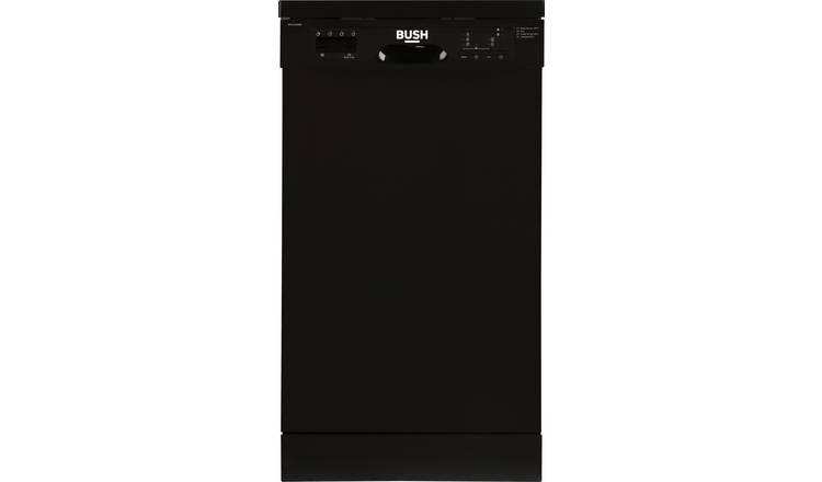 Buy Bush BFSLSAEB9B Slimline Dishwasher Black Dishwashers Argos
