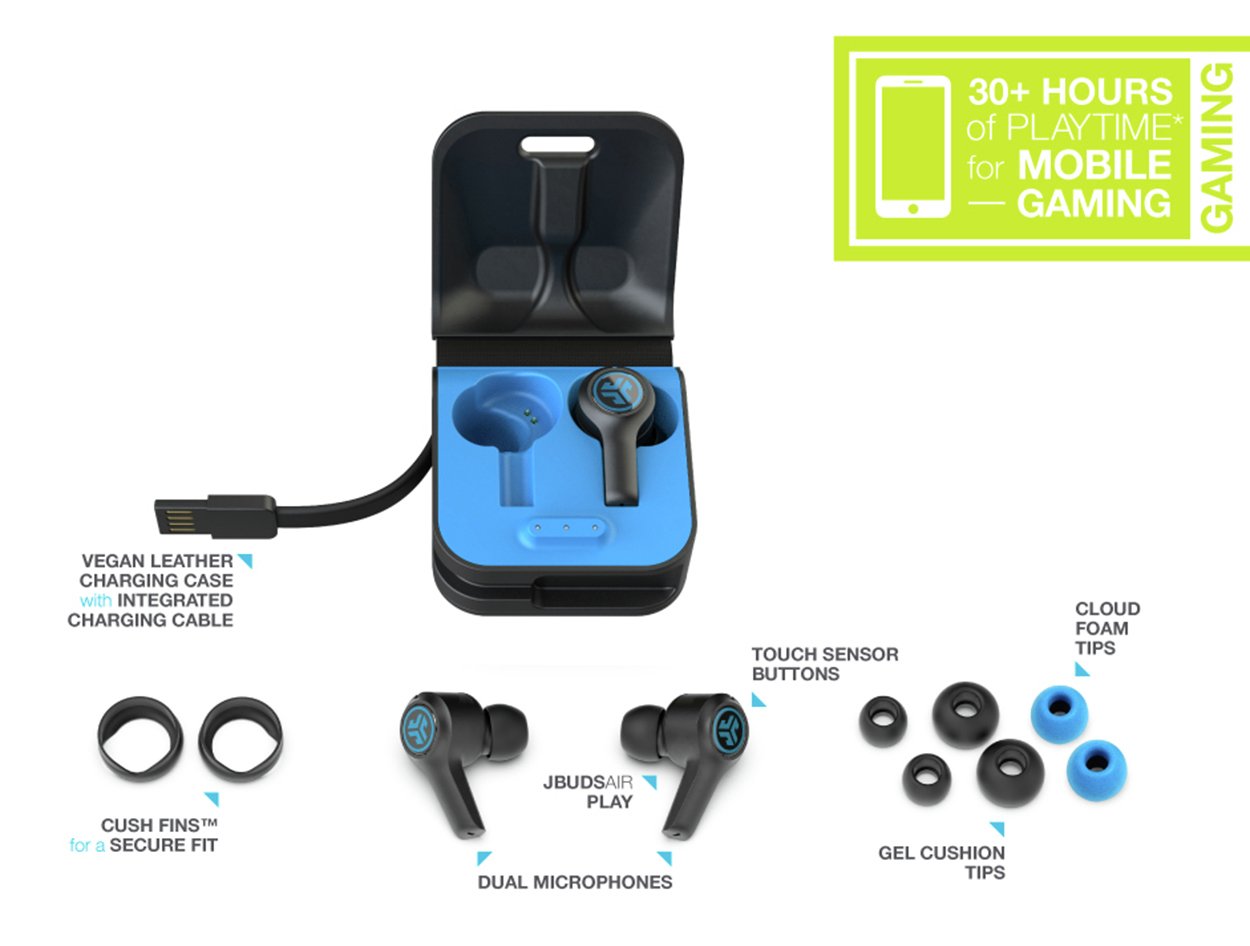 jlab jbuds air play gaming