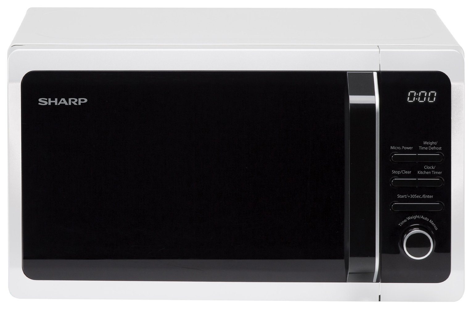 Sharp 800W Standard Microwave R274WM - White