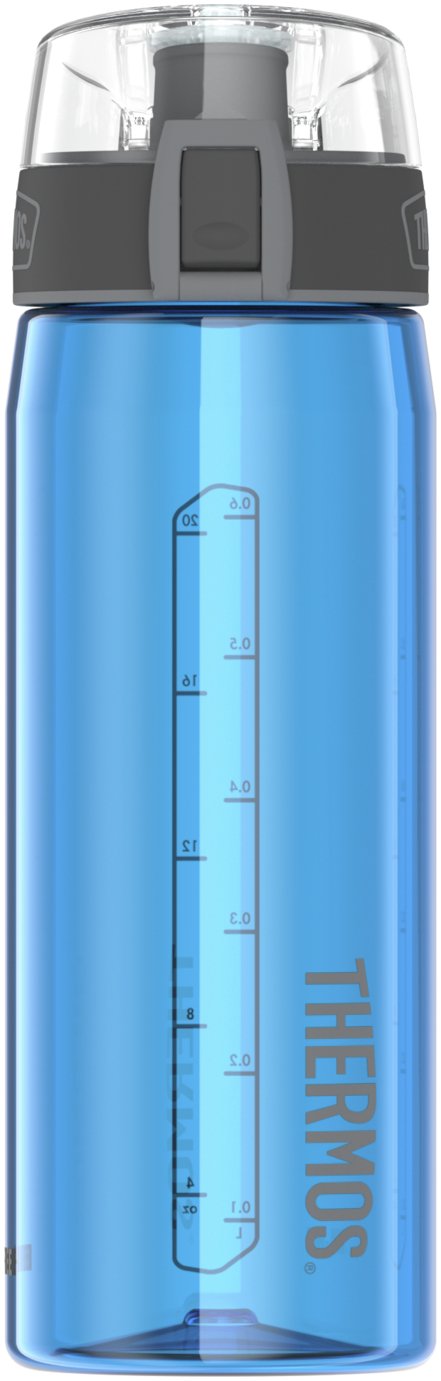 thermos blue water bottle