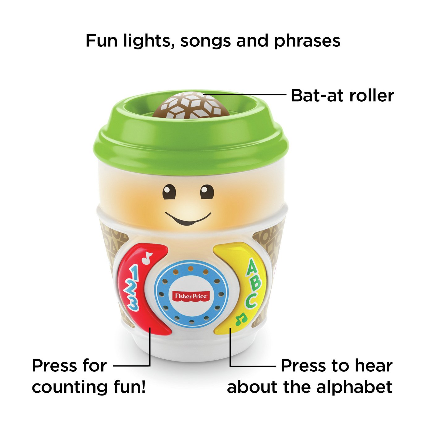 fisher price laugh and learn coffee cup