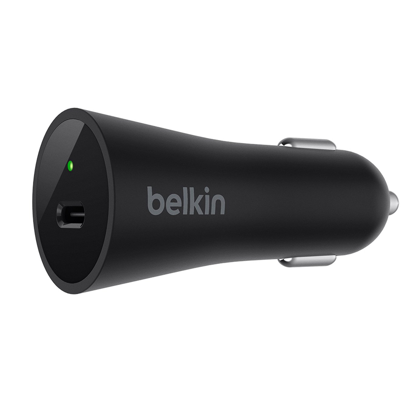 Belkin 27W USB-C Car Charger - Black