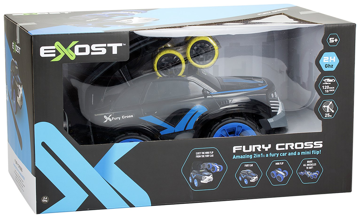 Silverlit Exost RC Fury Cross 2-in-1 with Mini Flip Review