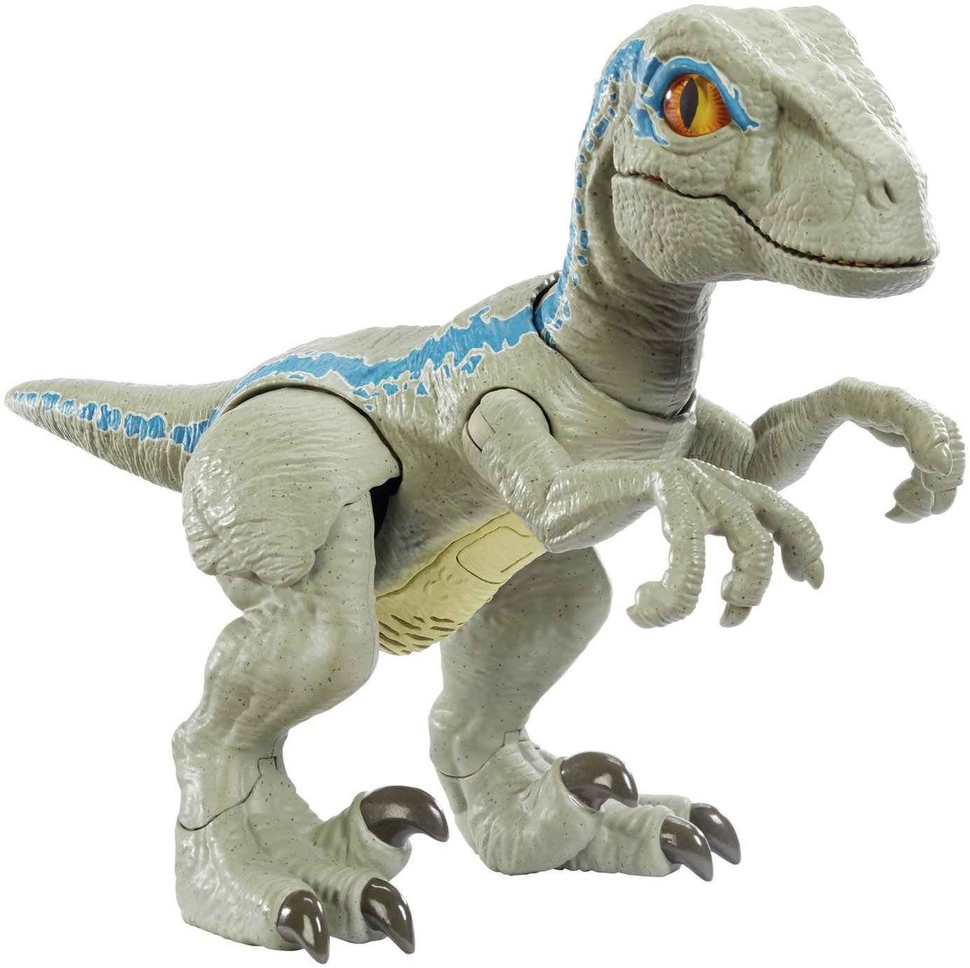 jurassic world velociraptor blue plush