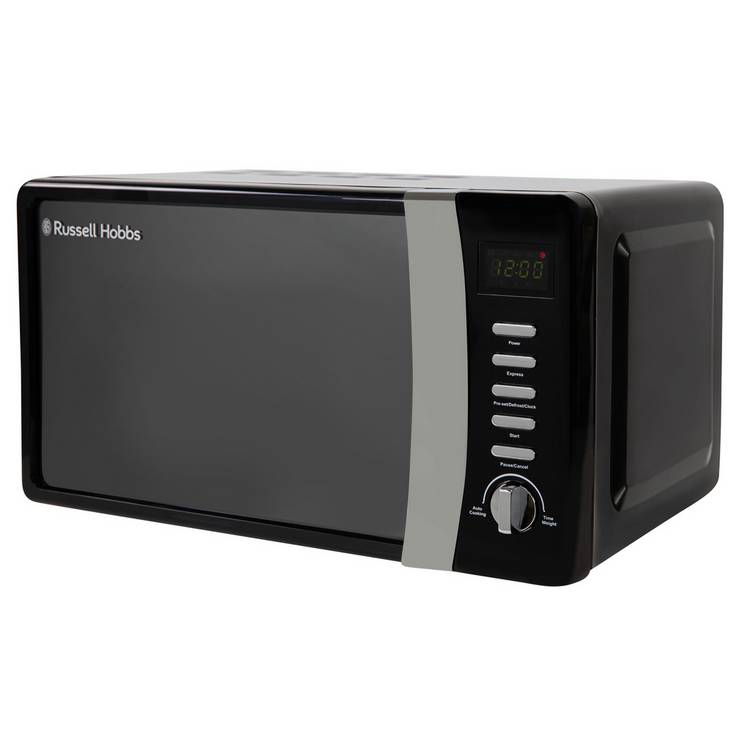 Russell Hobbs Worcester 700W Standard Microwave - Black 0