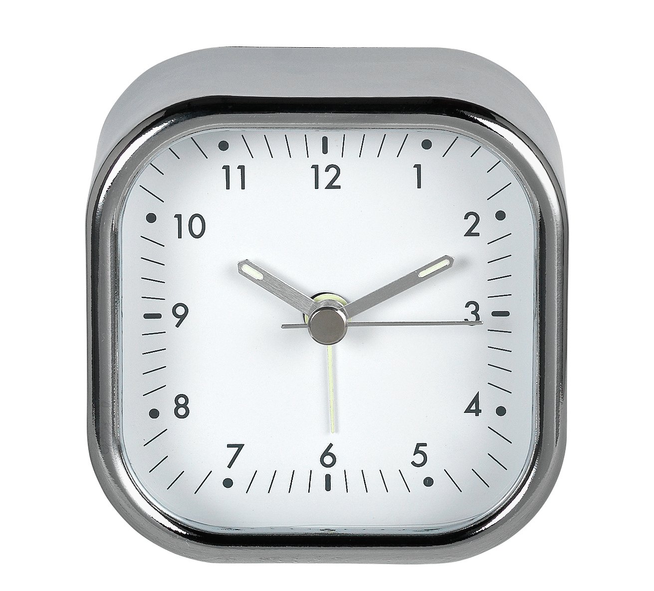 Constant Dial Lumibrite Clock - Silver