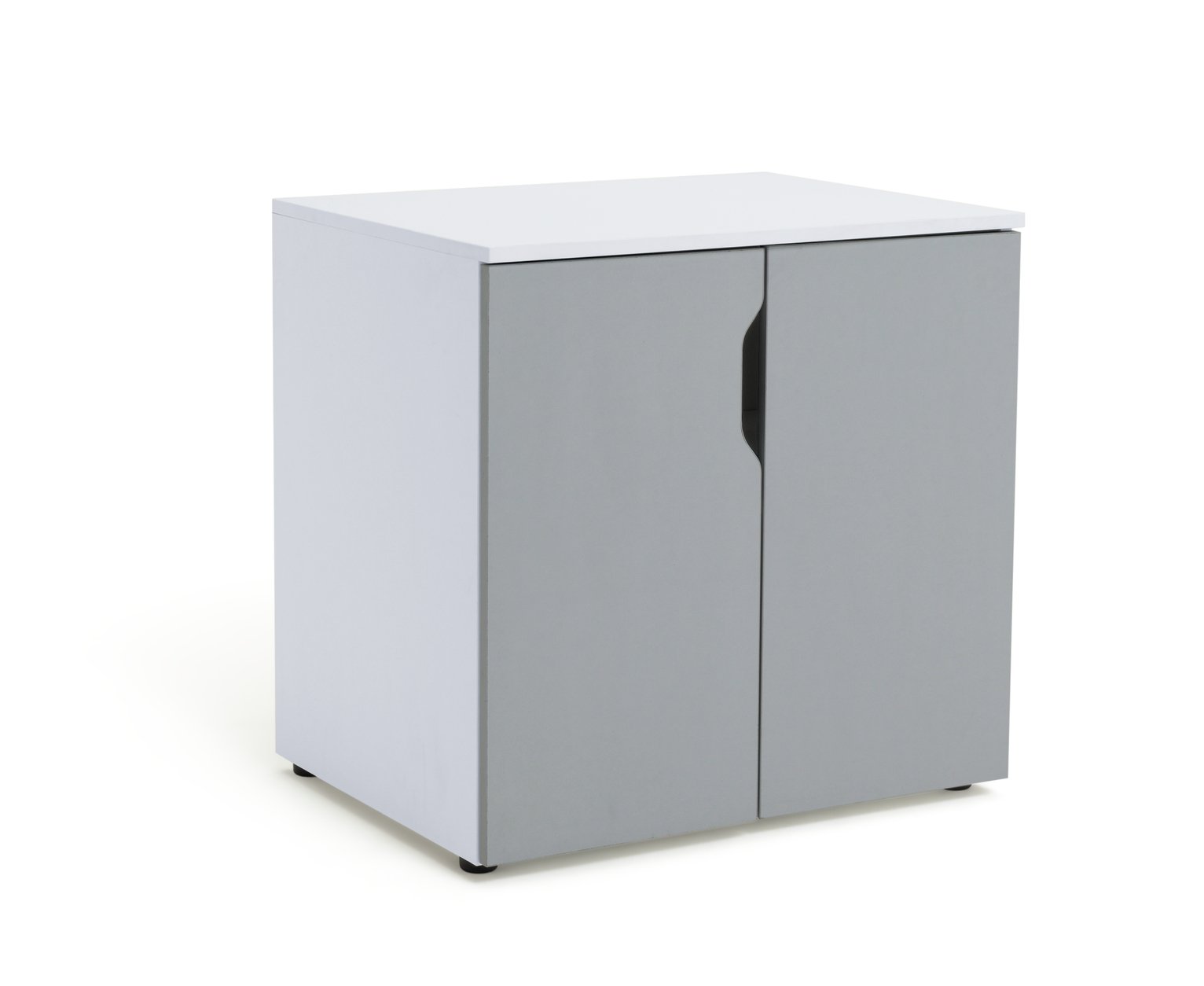 Habitat Pod 2 Door Cabinet - Grey