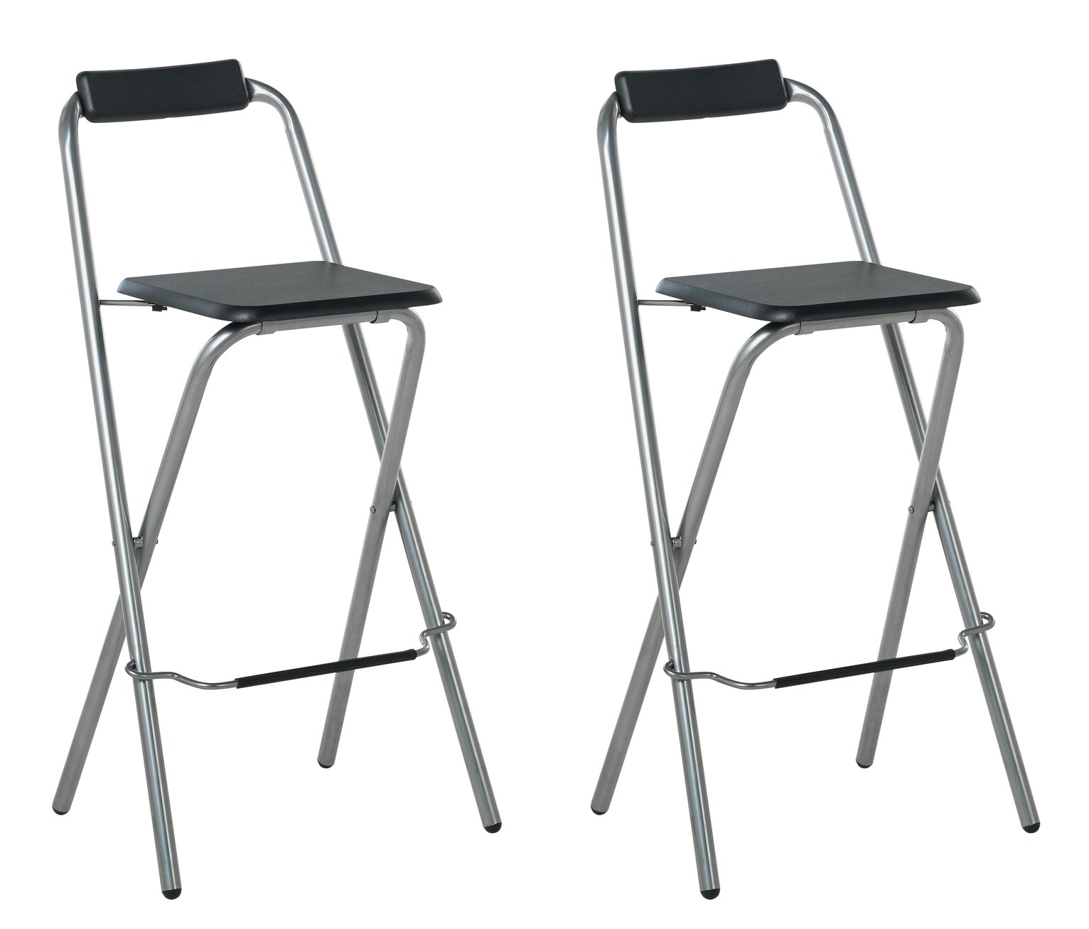 Argos Home Pair of Folding Metal Bar Stools Review