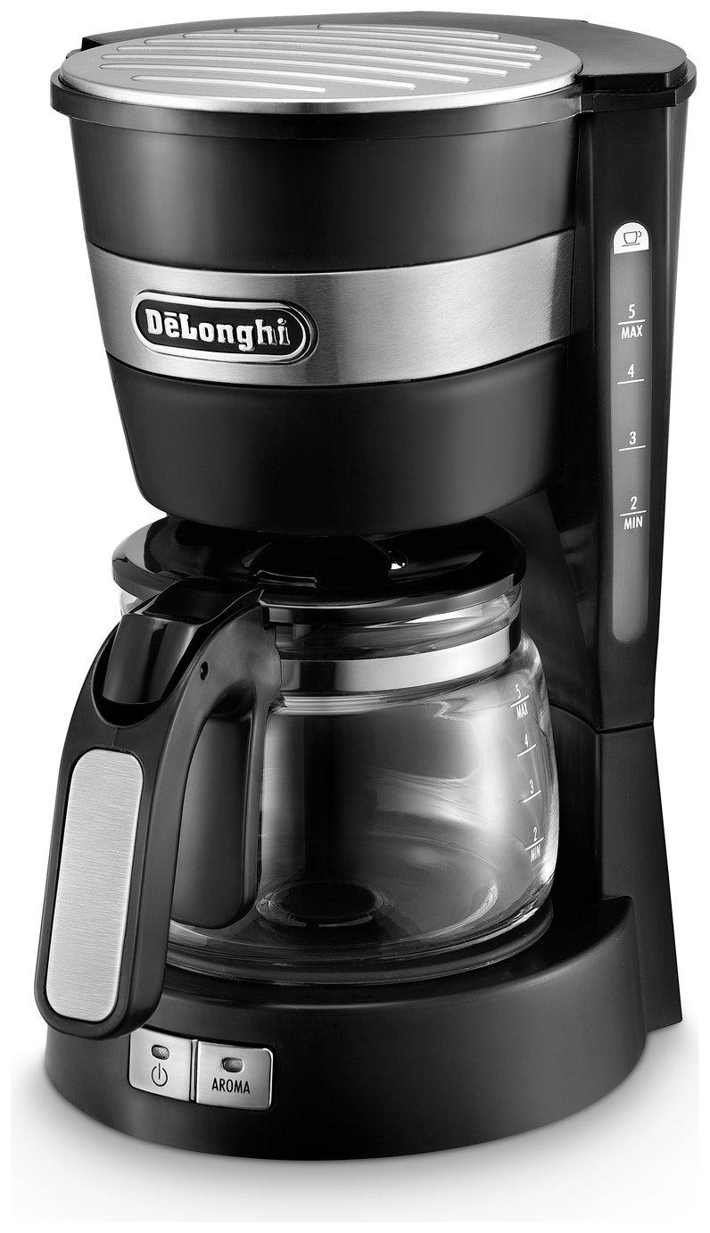 De'Longhi ICM14011.BK Active Line Coffee Machine - Black