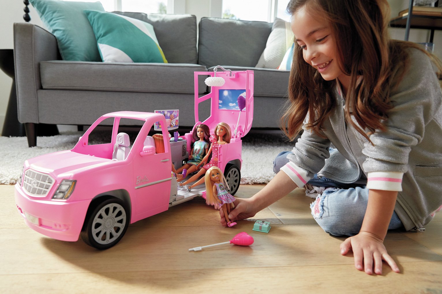 argos barbie car