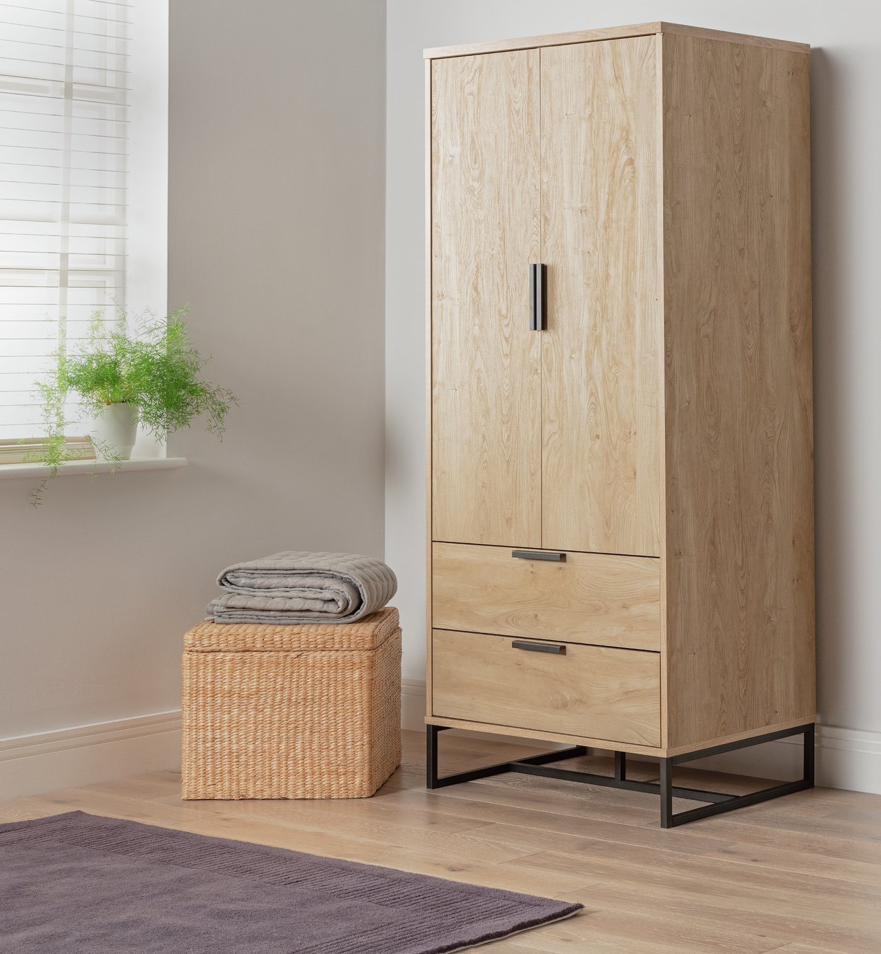 Argos Home Nomad 2 Door 2 Drawer Wardrobe Review