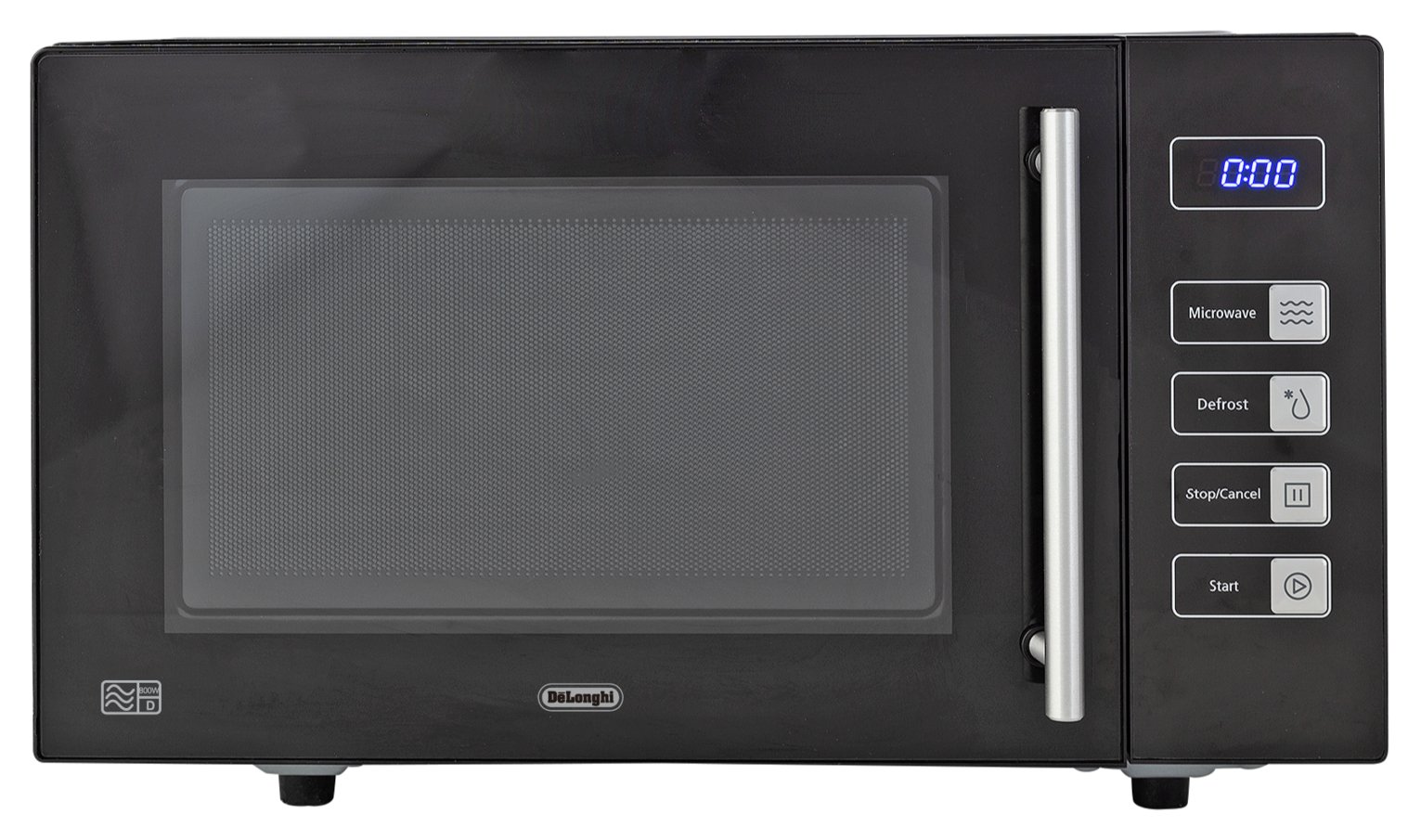 De'Longhi 800W Standard Microwave AM823 - Black