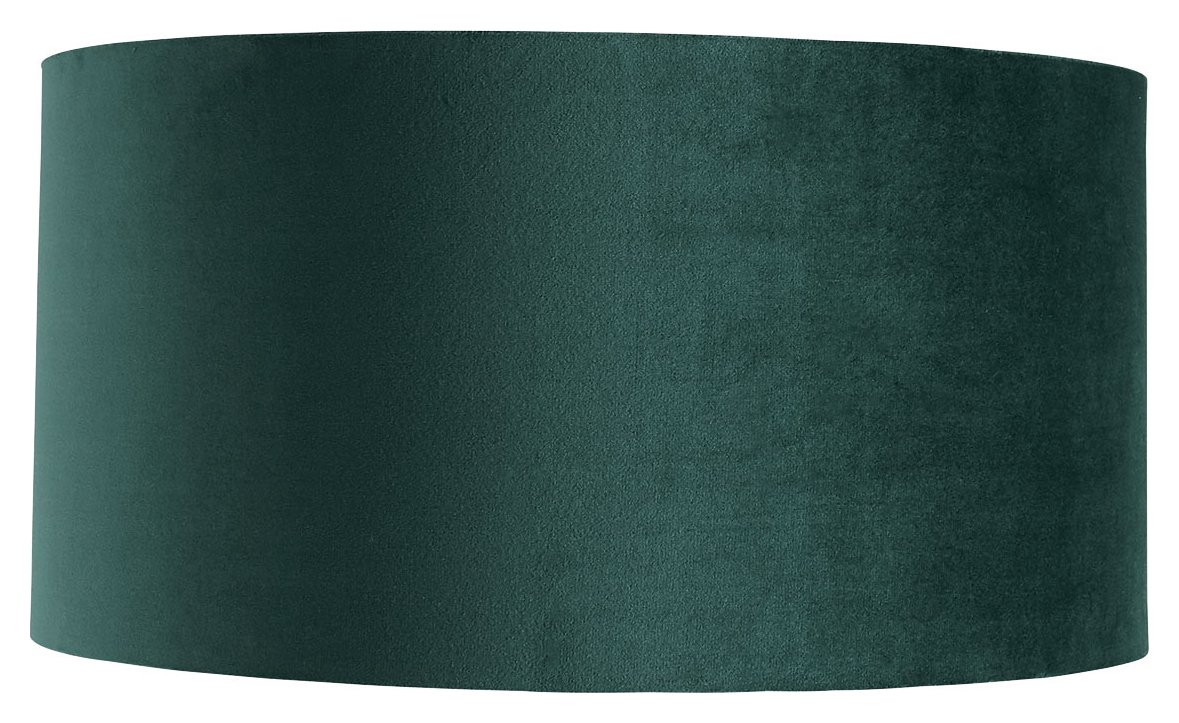 Habitat French Velvet Shade - Emerald