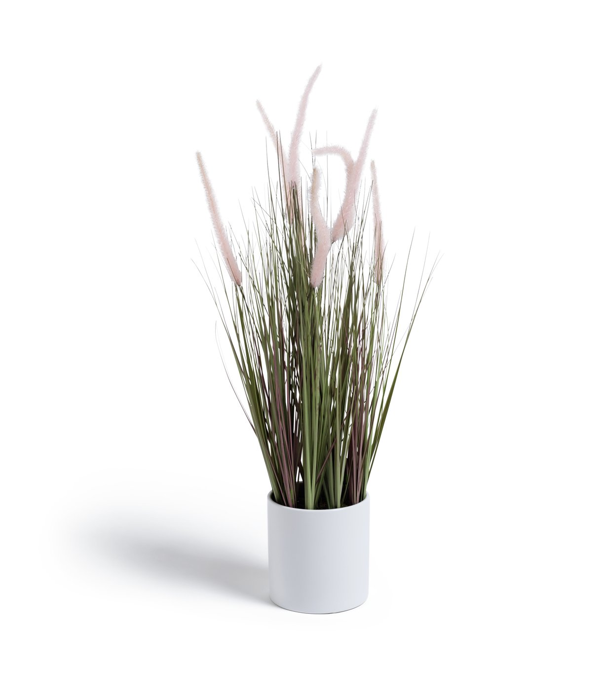 Argos Home Highlands Large Artificial Grass Plant - Pink