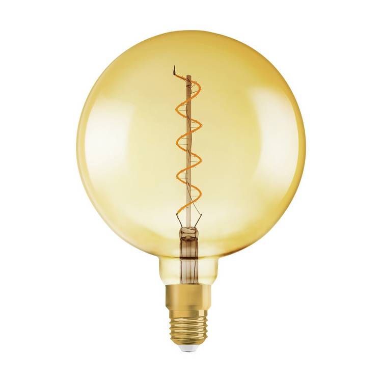 Osram 28W ES LED G200 Vintage Gold Light Bulb 0