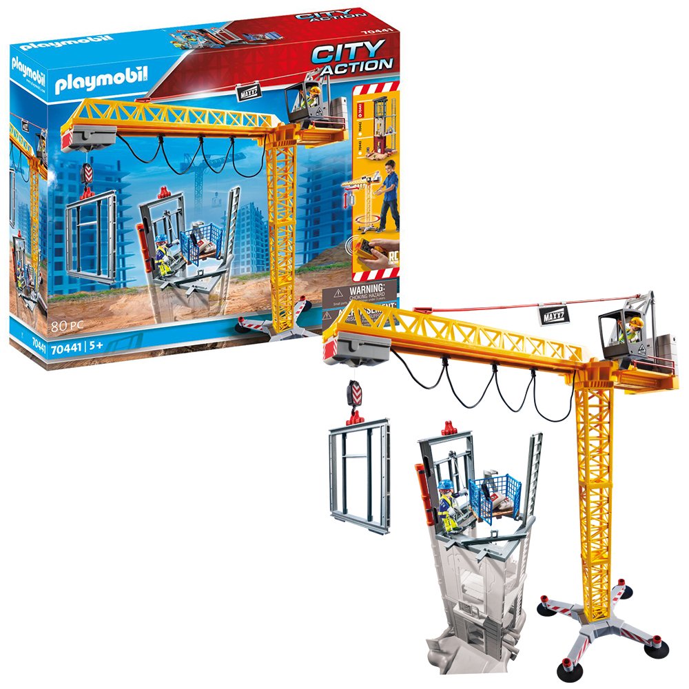 Playmobil 70441 Crane Playset Review