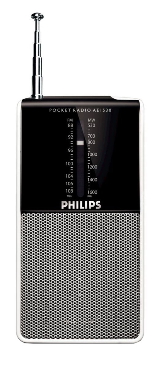 Philips FM Personal Radio - White